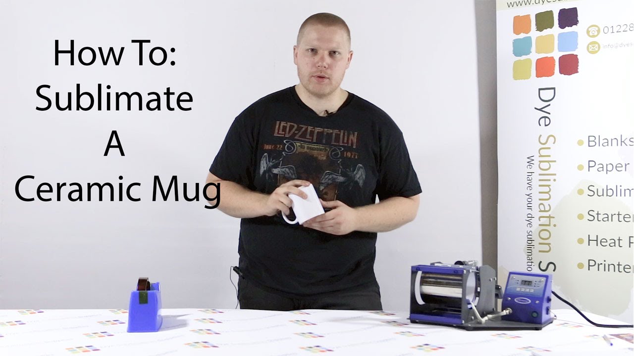 How To: Sublimate A Ceramic Mug