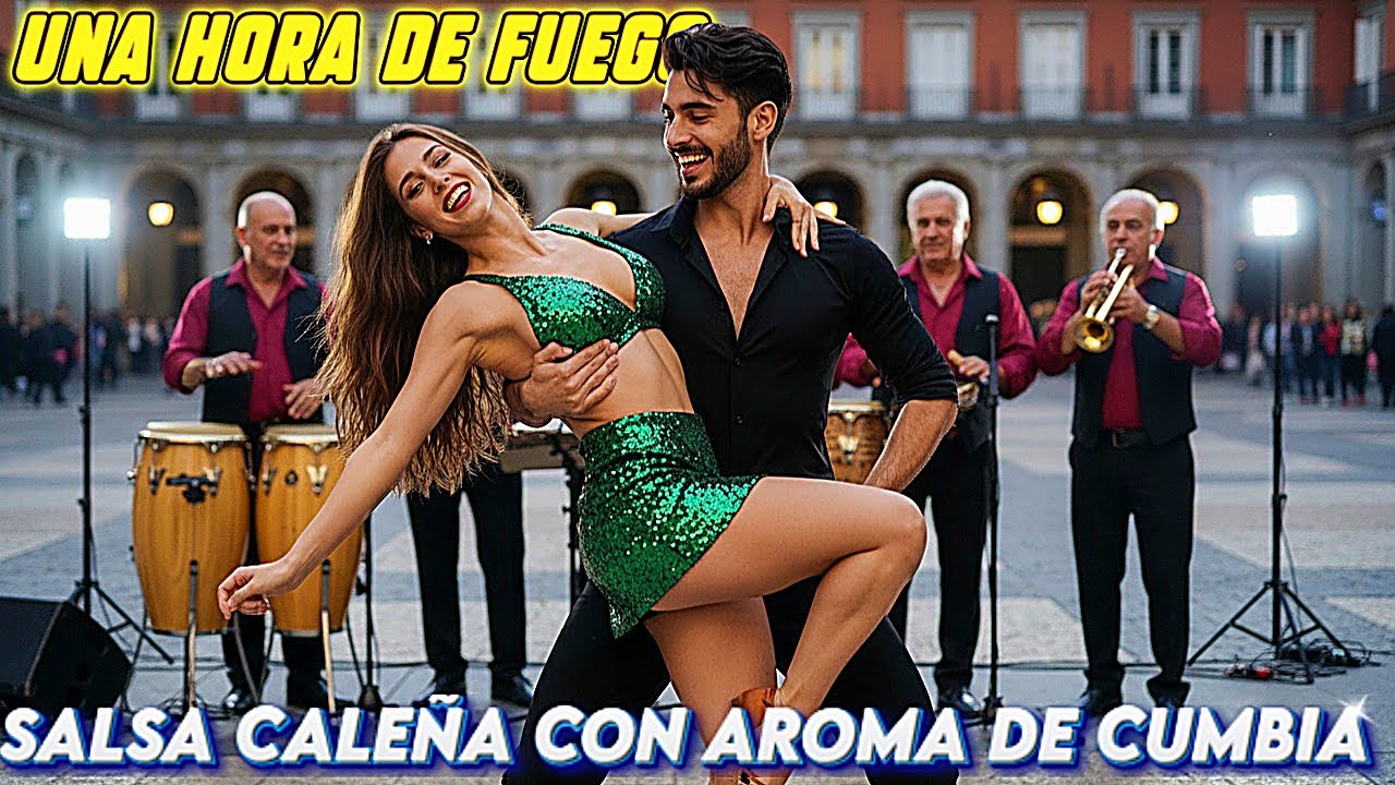 SALSA CALEÑA CON AROMA DE CUMBIA 💃 UNA HORA DE FUEGO 🔥