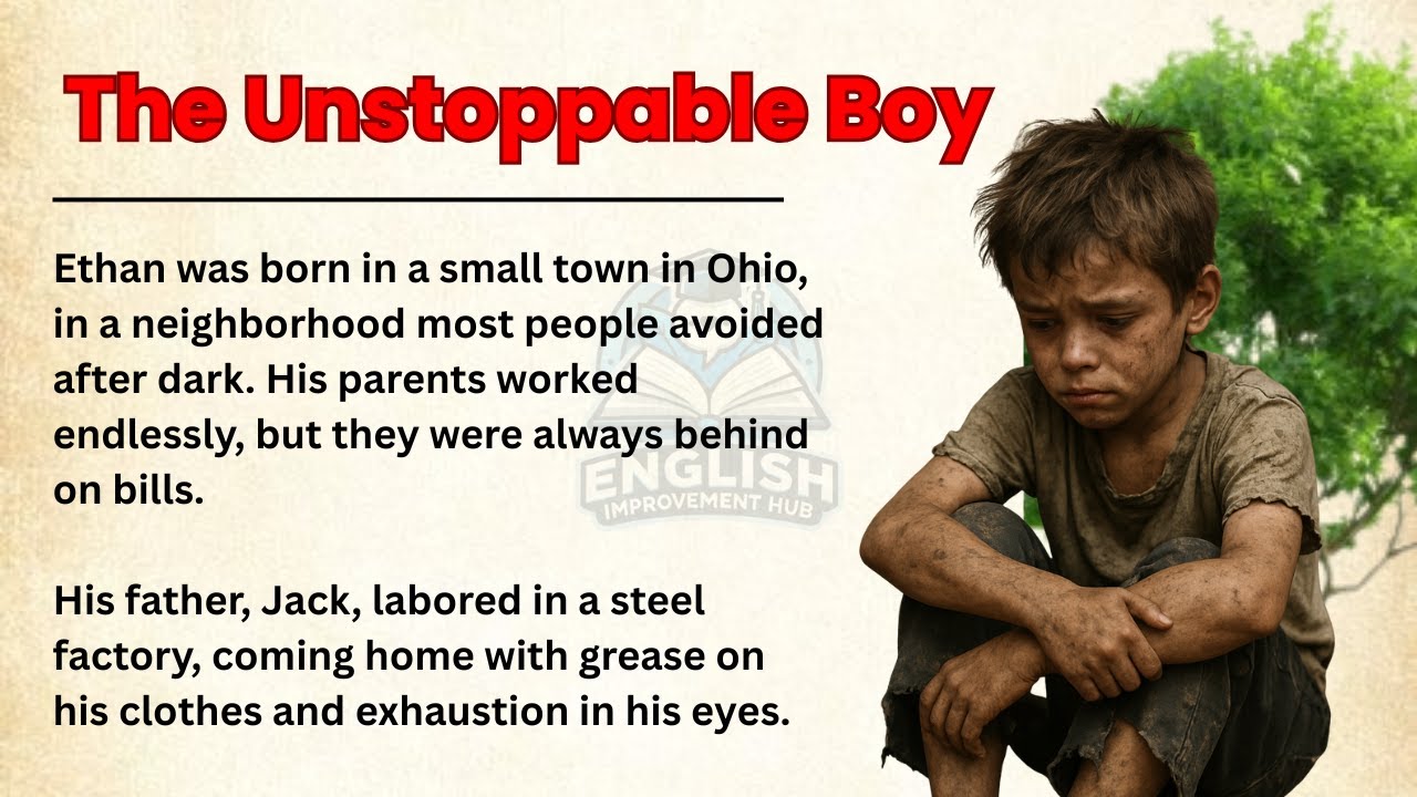 The Boy Who Never Gave Up || Graded Reader || Improve Your English Fluency ✅