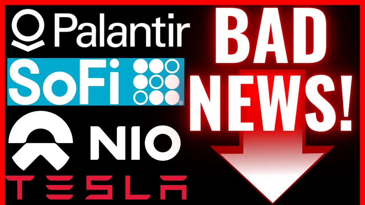 PLTR Stock News HUGE Price Target Cut! Nio earnings report! Sofi stock price prediction! TSLA update