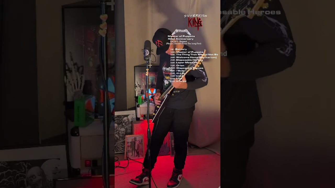 Vocal + Guitar Jam! (Metallica, Slipknot, Linkin Park, Deftones, SOAD, Rammstein, Requests etc.)
