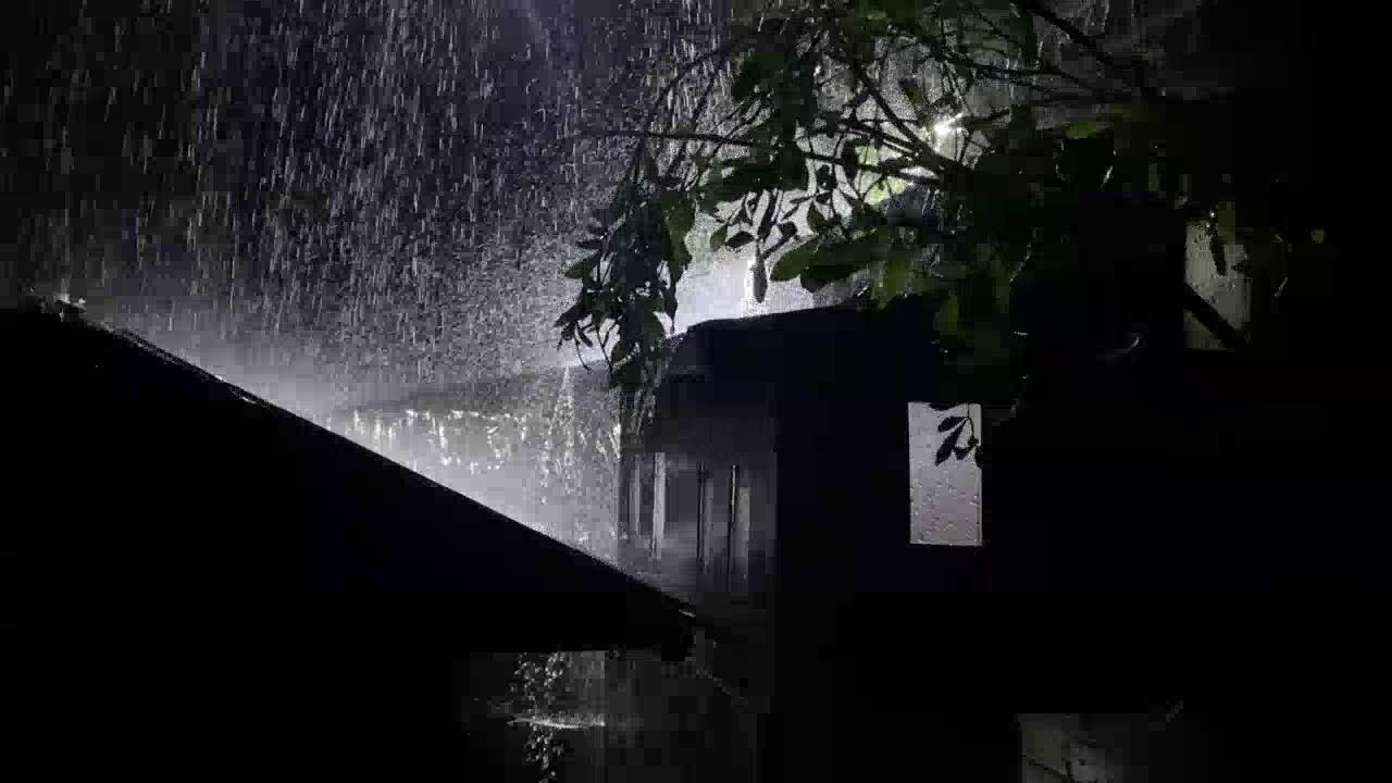 Rain on Roof Sounds for Sleeping – Heavy Rain on Roof for Deep Sleep
