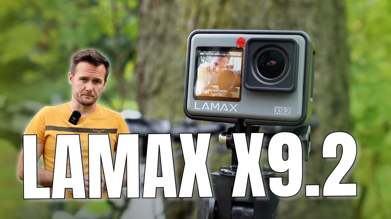 LAMAX X9.2 📹 Niedroga kamera sportowa z dwoma ekranami
