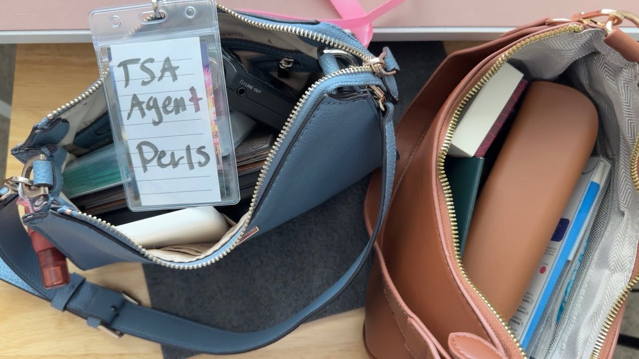 ASMR TSA- Pat down & Bag check 🛃