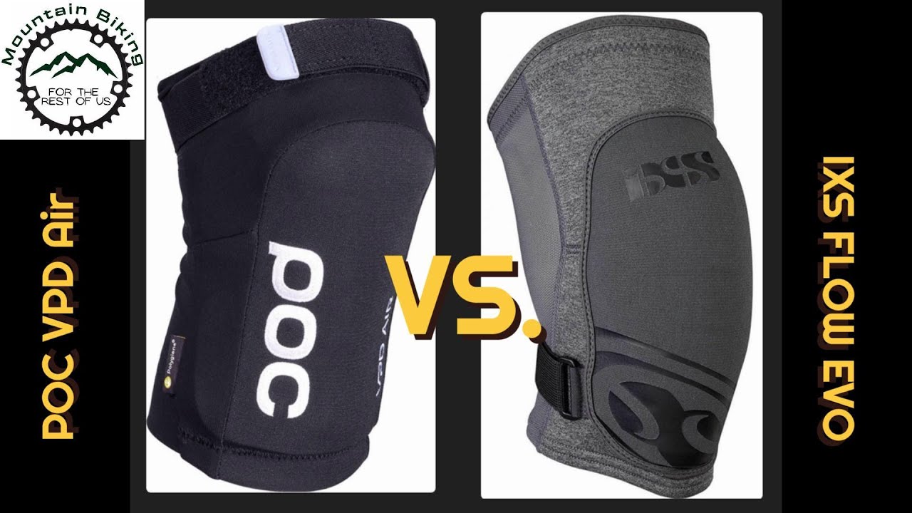 Обзор наколенников для горного велосипеда IXS FLOW EVO и POC VPD Air
