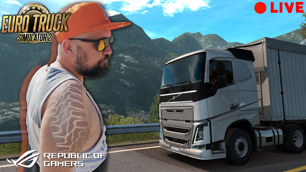 Żadna trasa nie wystraszy mordelasa #ETS2