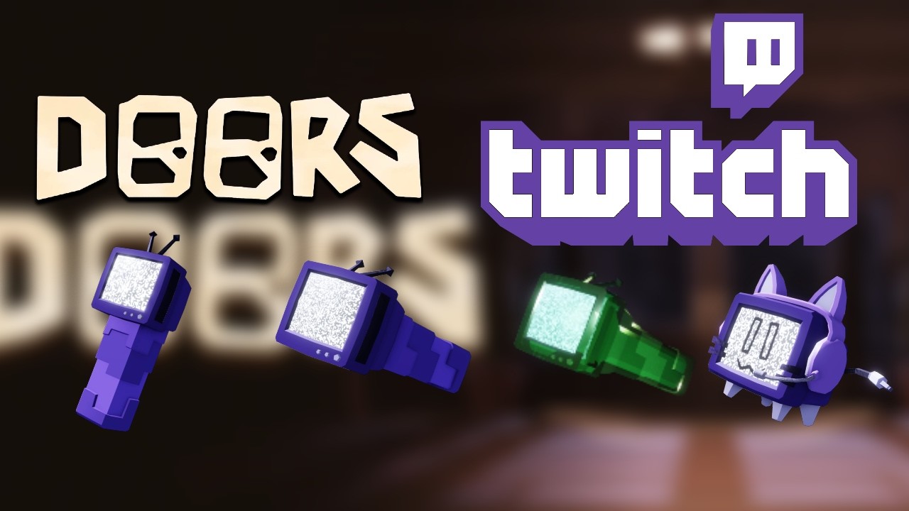 Roblox DOORS Twitch Drop Item Skin Showcase