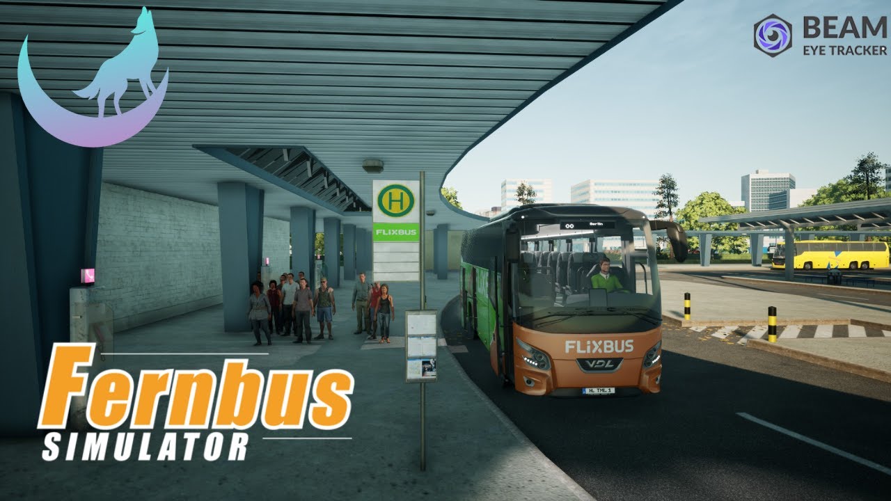 Head tracking in Fernbus | Beam Eye Tracker #fernbussimulator