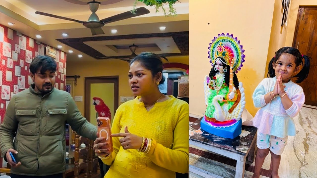 লিটিল গোল্ডের হাতে khori তে জোড়া স্বরসতী কেকে দিলো🤷🏻‍♂️কেমন হলো আয়োজন 🎂