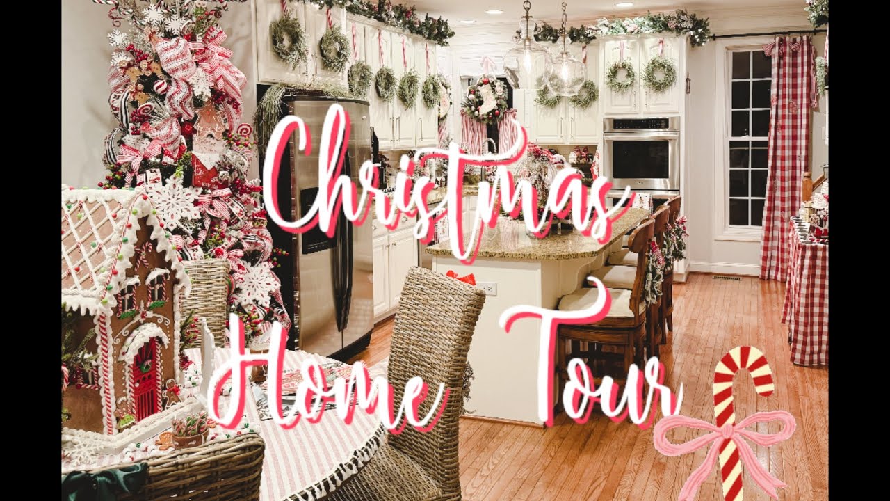 Christmas Home Tour 2024 #hometour #decoratewithme #christmasdecor #holidayfarmhouse