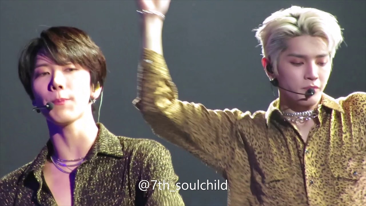 200226 NCT Taeyong x Ten 'Baby Don't Stop'  @ SuperM (슈퍼엠) We Are The Future tour in Paris