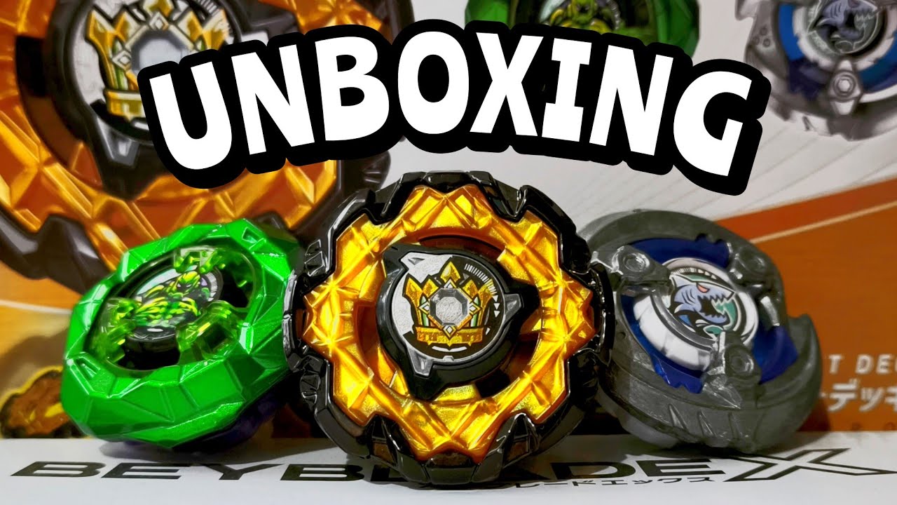 EMPEROR MIGHT Deck Set UNBOXING & BATALLAS | BEYBLADE X CX-11