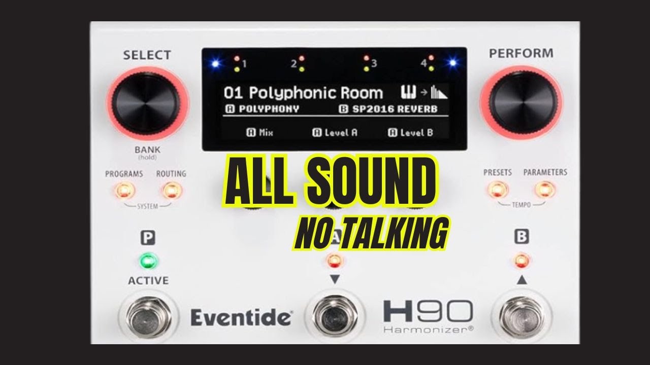Eventide H90 25 Presets in Stereo (No Talking)