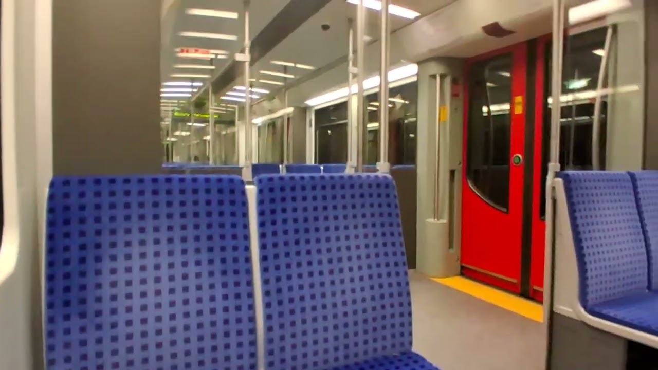 Mitfahrt in der S5 von Lichtenberg-Springfuhl 