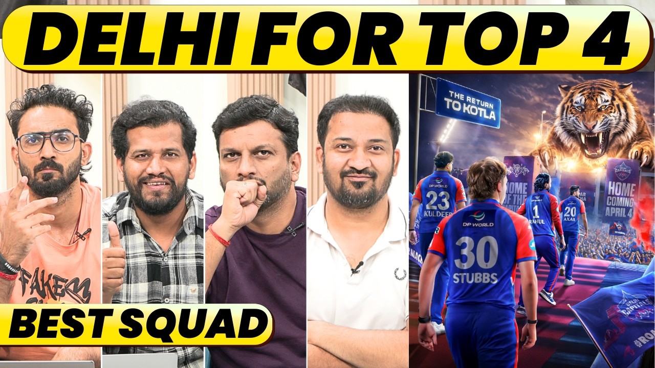 DELHI LOOKS ALL SET FOR TOP 4. BEST BENCH STRENGTH & SQUAD. CAN THEY END TITLE DROUGHT