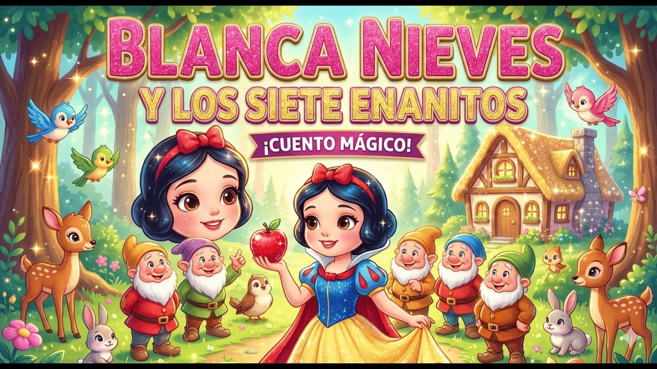 🍎 Blanca Nieves y los Siete Enanitos 🍎 cuento infantil