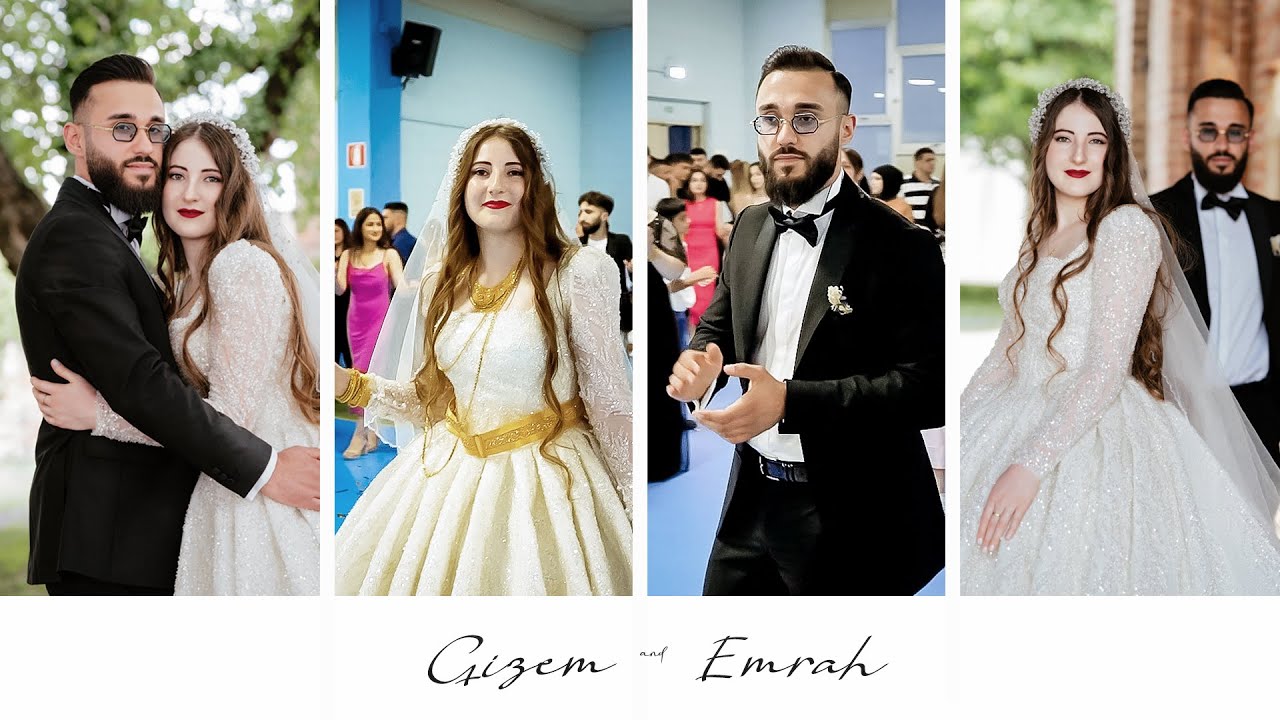 Gizem & Emrah / MiLANO'da muhteşem PAZARCIK Dügünü / YORNAK Video / Grup Arjin