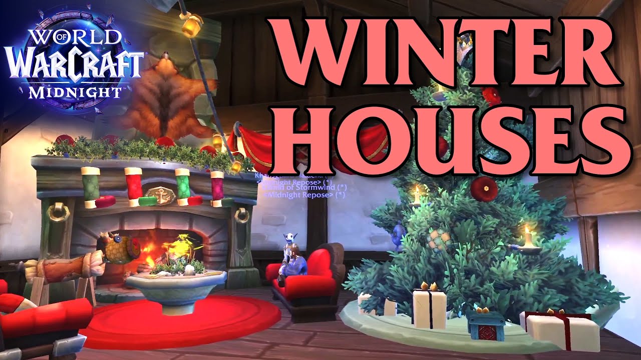 Best Winter Veil Houses! | WoW Midnight Housing Beta