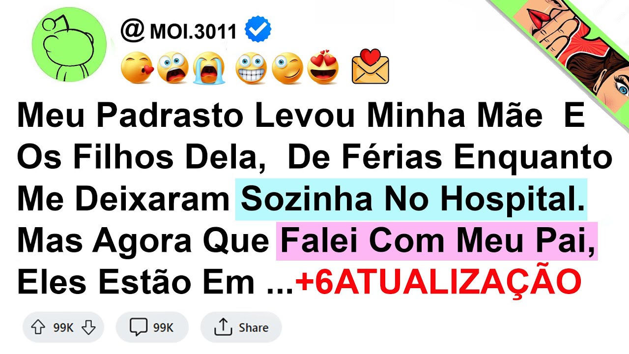 história - Meu Padrasto Levou Minha Mãe  E Os Filhos Dela,  De Férias Enquanto Me Deixaram ...