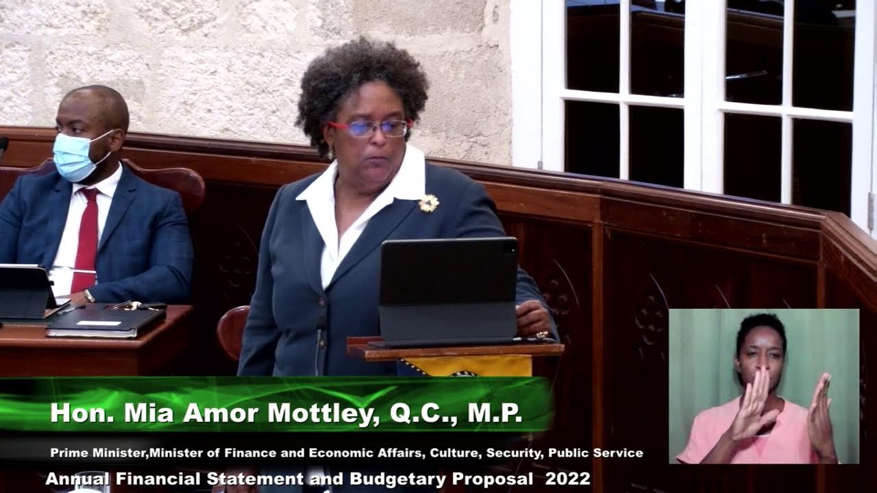 Budget Address 2022 (6th Sitting of the First Session of 2022-2027)