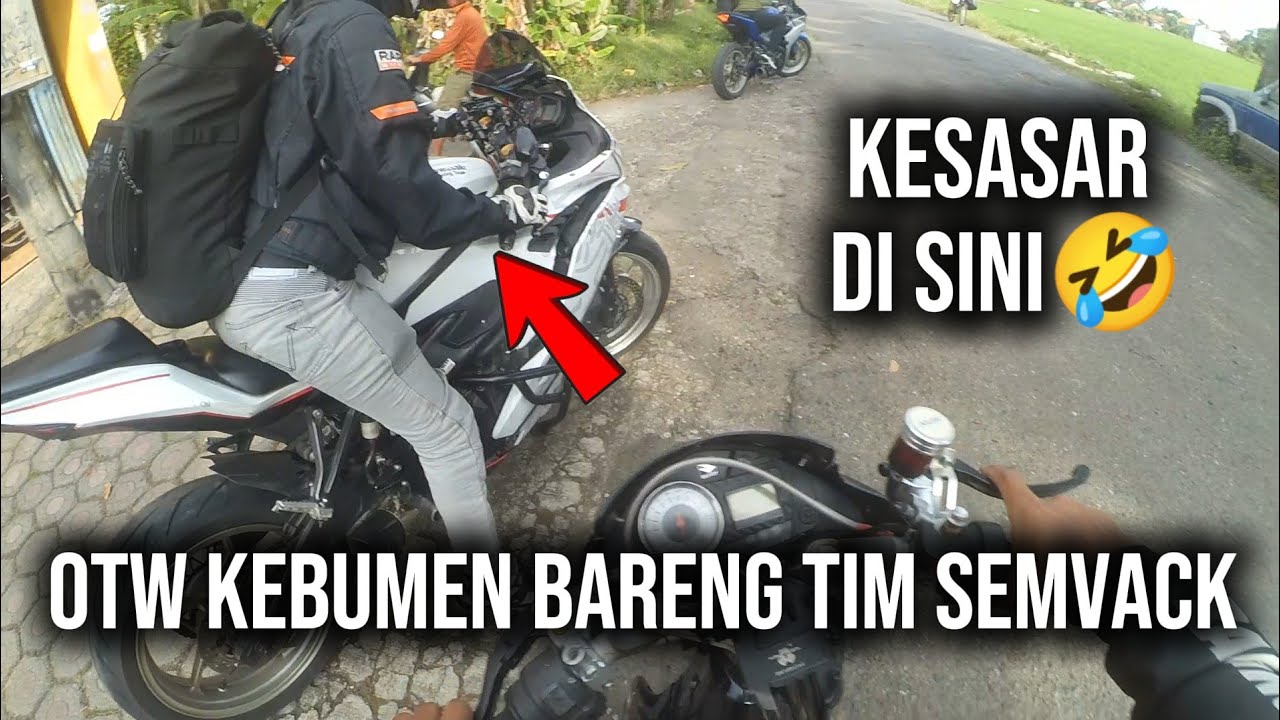 KETEMU BABANG VIRAL SAMA YT DIKRON DI JALAN‼️MotoVlog Ngapak