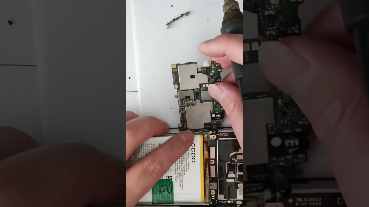 Oppo On Off 📴 Button Replacement #youtubeshorts #technology #mobilerepairing #shorts #viral