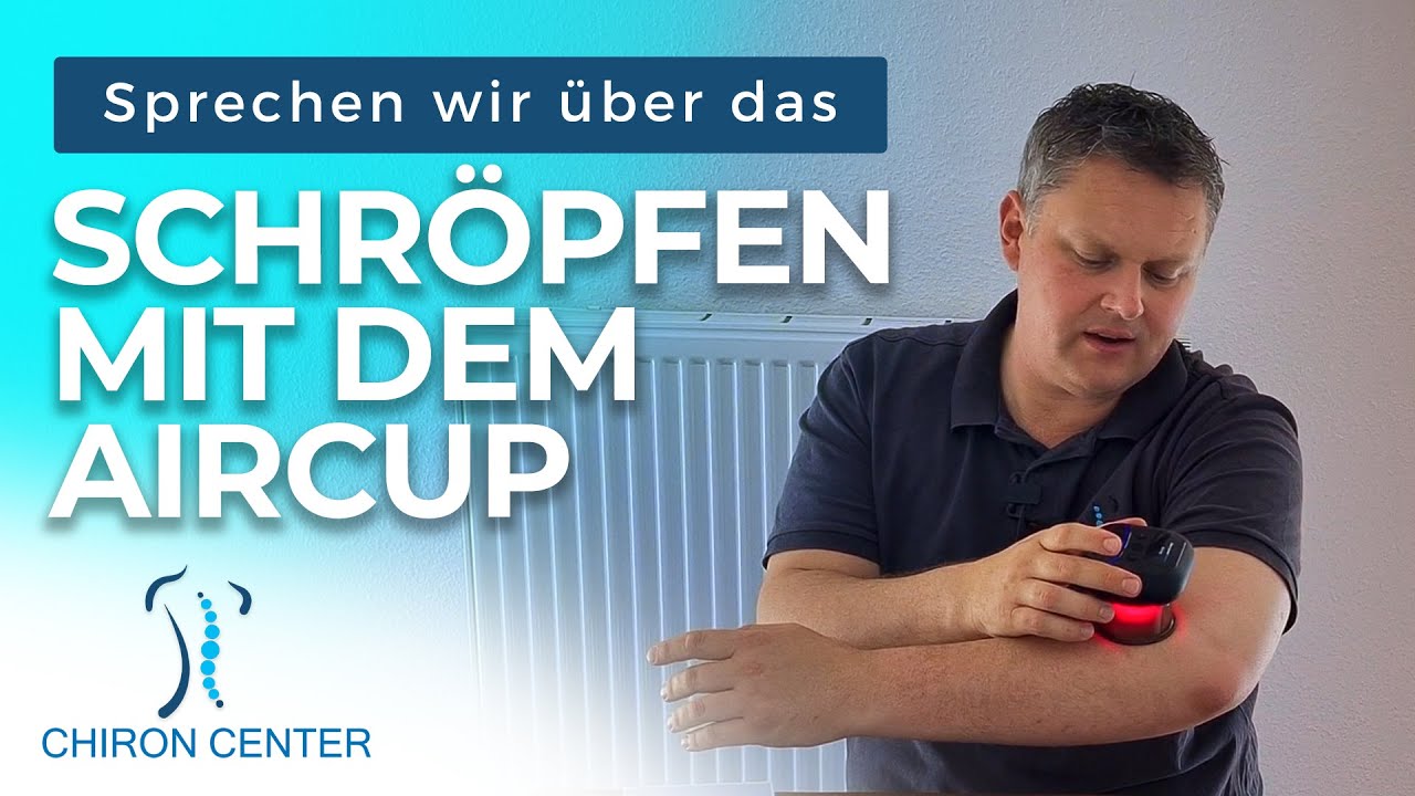 Schr&ouml;pfger&auml;t Aircup von RecoverFun im Test I Faszientherapeut Patrick Nehmzow hat es getestet
