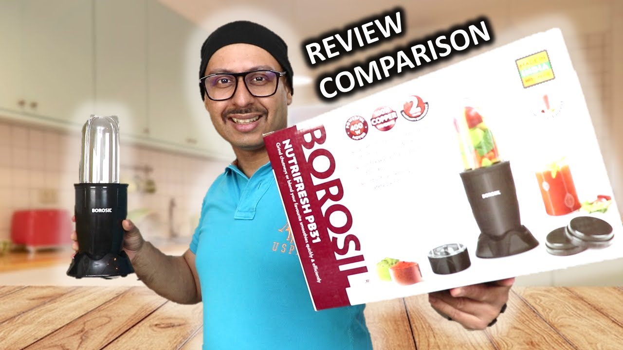 Best Blender in India | Compact & Easy Grinder and Smoothie Maker | Borosil Nutrifresh Review