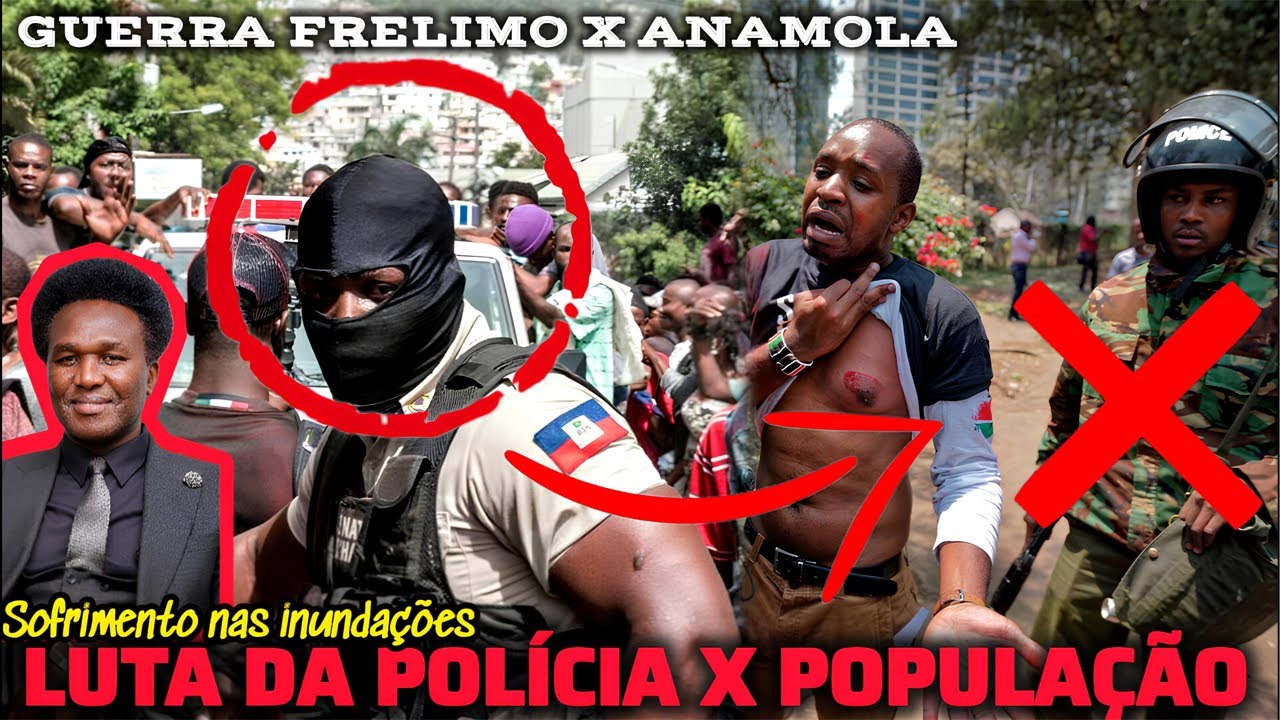 JÁ COMEÇOU! FRELIMO X ANAMOLA X POPULAÇÃO X POLÍCIA! Daniel Chapo da Armadilha? Venâncio defendido?