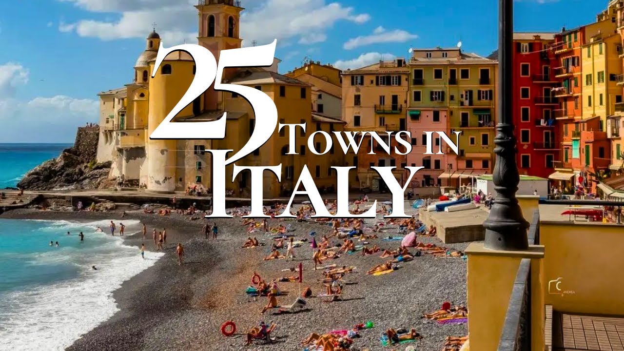 25 Most Beautiful Towns to Visit in Italy 4k 🇮🇹  | Italy Travel Guide