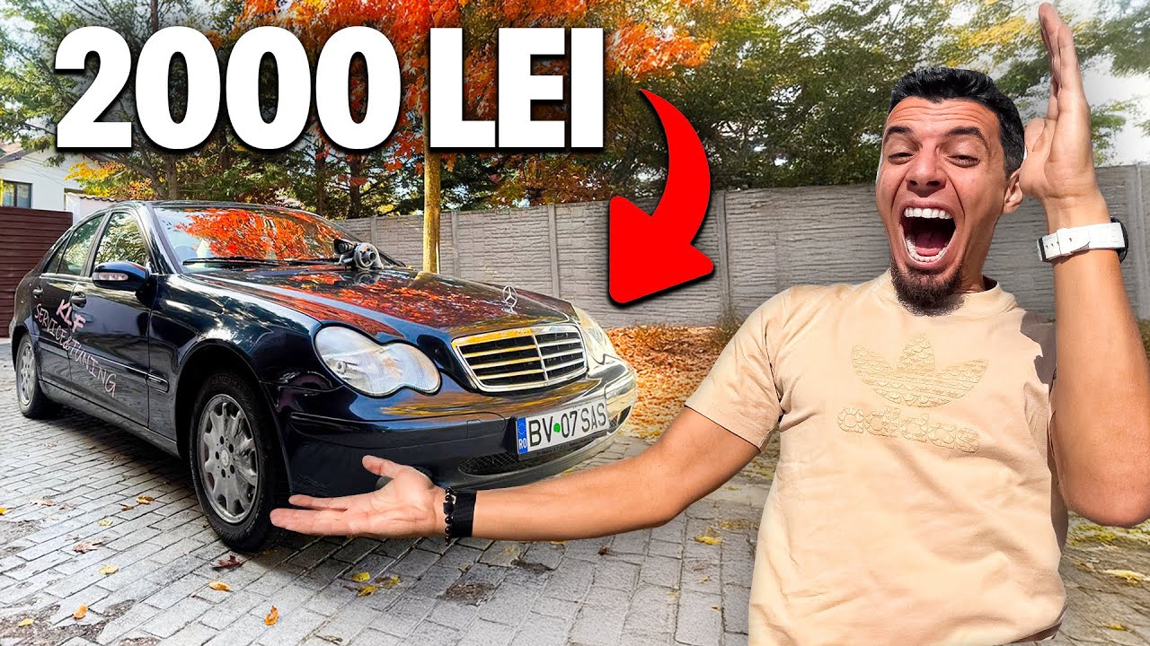 Am Cumpărat Un Mercedes cu 2000 Lei Și L-am Făcut De Drift &icirc;n 24h!