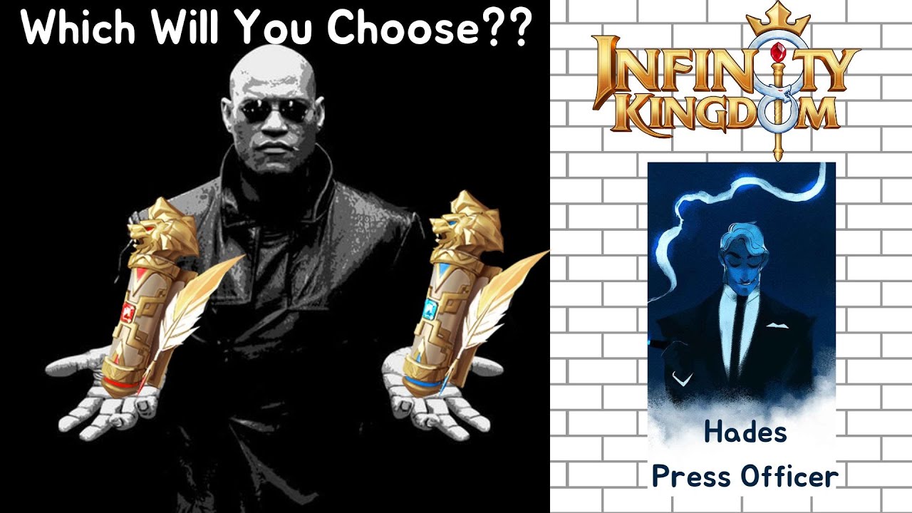 (Hades Guide) Red vs Blue Alex Artifacts Which is Better??? -- Infinity Kingdom