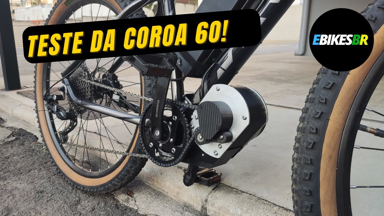 TESTE DO NOVO KIT MID DRIVE!