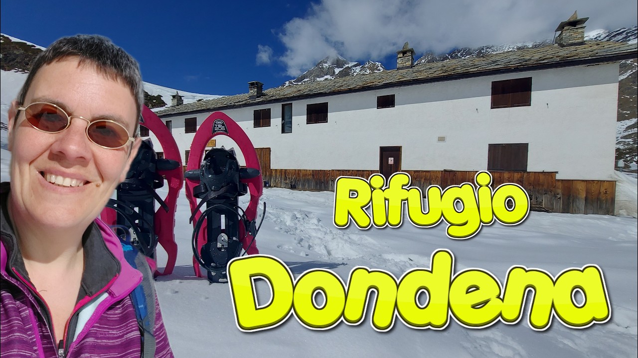 Rifugio Dondena (mt.2186) con le ciaspole