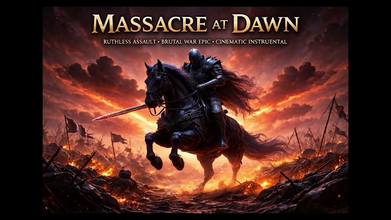 🩸🌅 Massacre at Dawn — Ruthless Assault · Brutal War Epic · Cinematic Instrumental