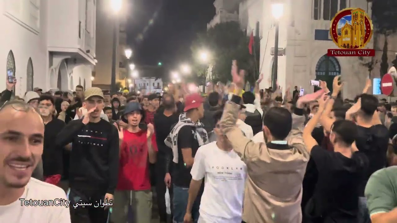 اليوم 6 بتطوان إحتجاجات سلمية ولا خسائر في المدينة هذا يدل على وعي ساكنة المدينة ❤️🙏