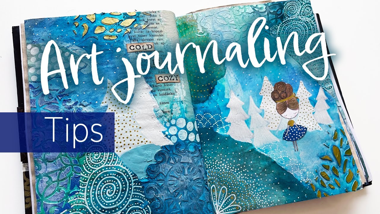 Mix up that media! Art journaling tips 💙