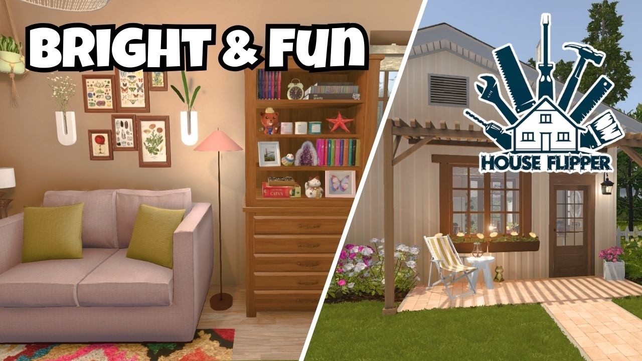 Яркий и забавный крошечный домик | Тестирование House Flipper Remastered Collection СКОРО!