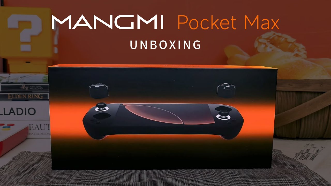 MANGMI Pocket Max Unboxing – The Powerful 7'' 144Hz OLED Gaming Handheld