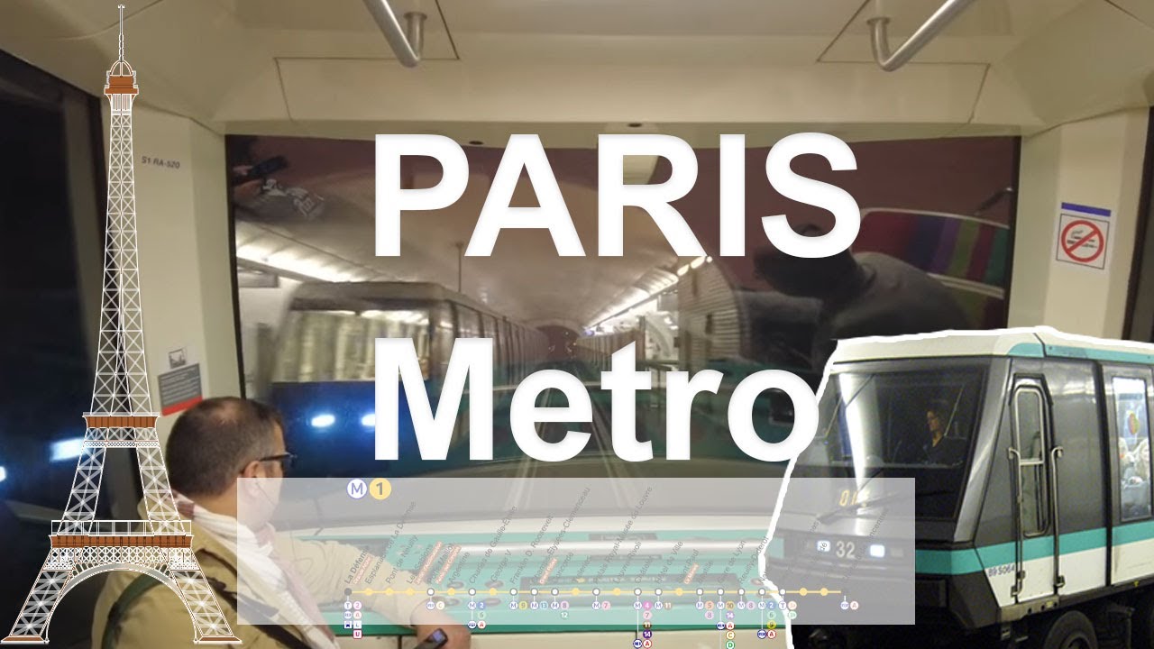 Paris Metro Voyage Complete Full Journey M1
