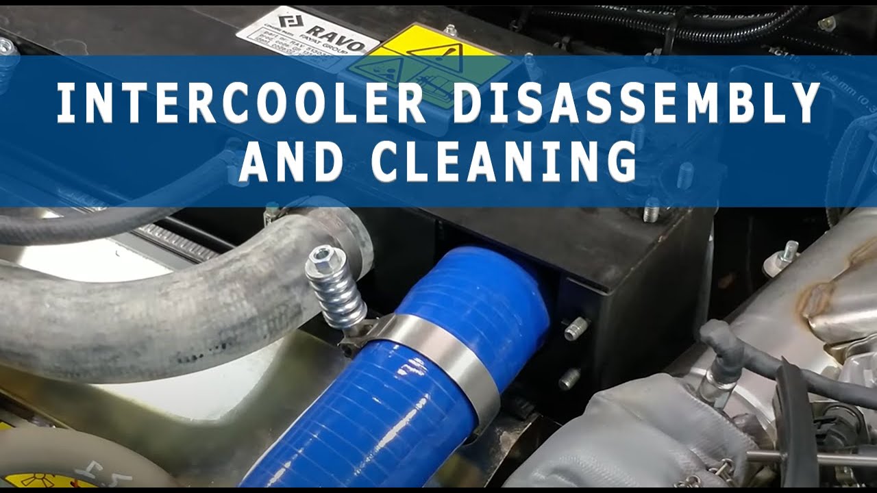 RAVO 5 iSeries Tier 4 - Intercooler Disassembly and Cleaning