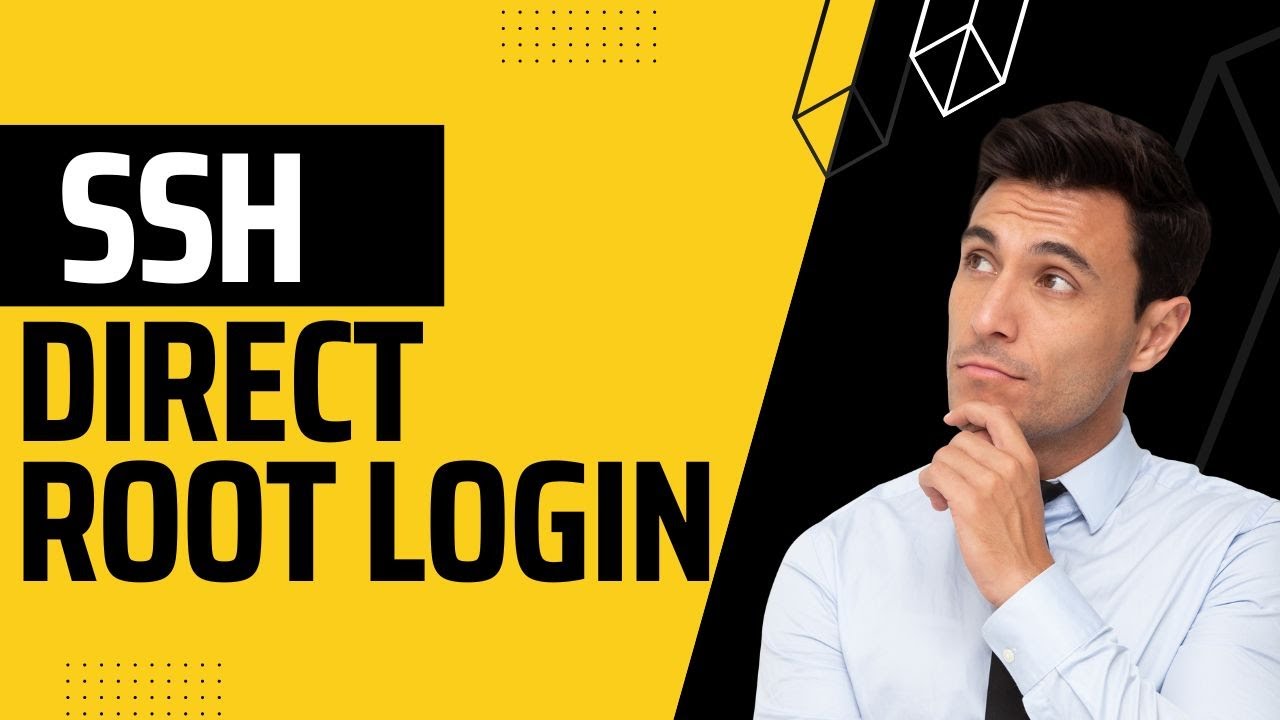 Direct SSH root login on Linux Server