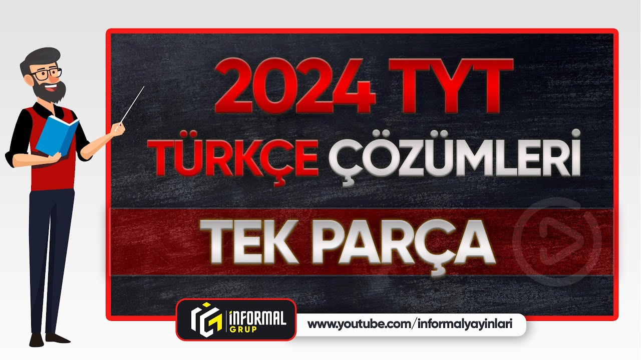 2024 TYT T&uuml;rk&ccedil;e Soruları ve &Ccedil;&ouml;z&uuml;mleri | TEK PAR&Ccedil;A