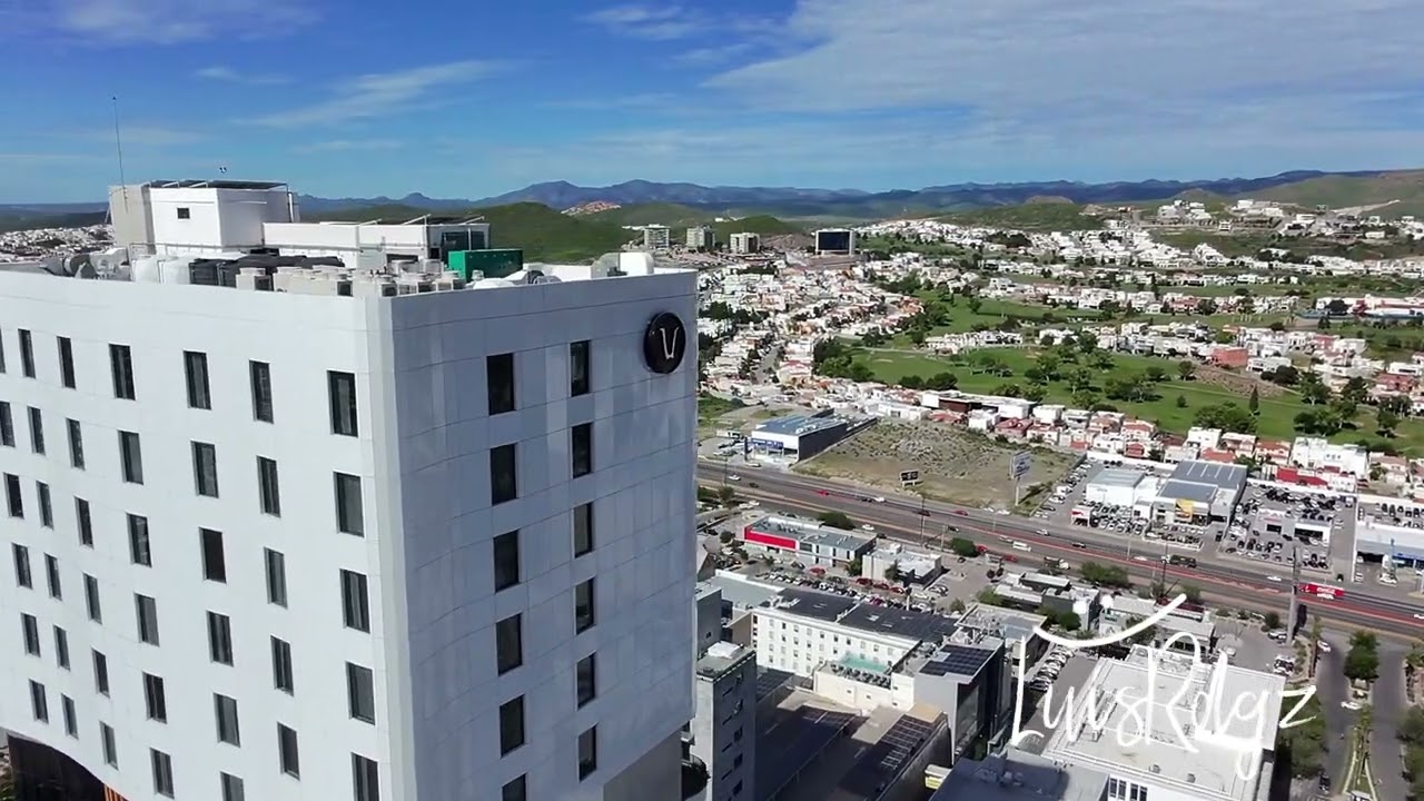 Distrito uno Chihuahua toma aérea con DJI