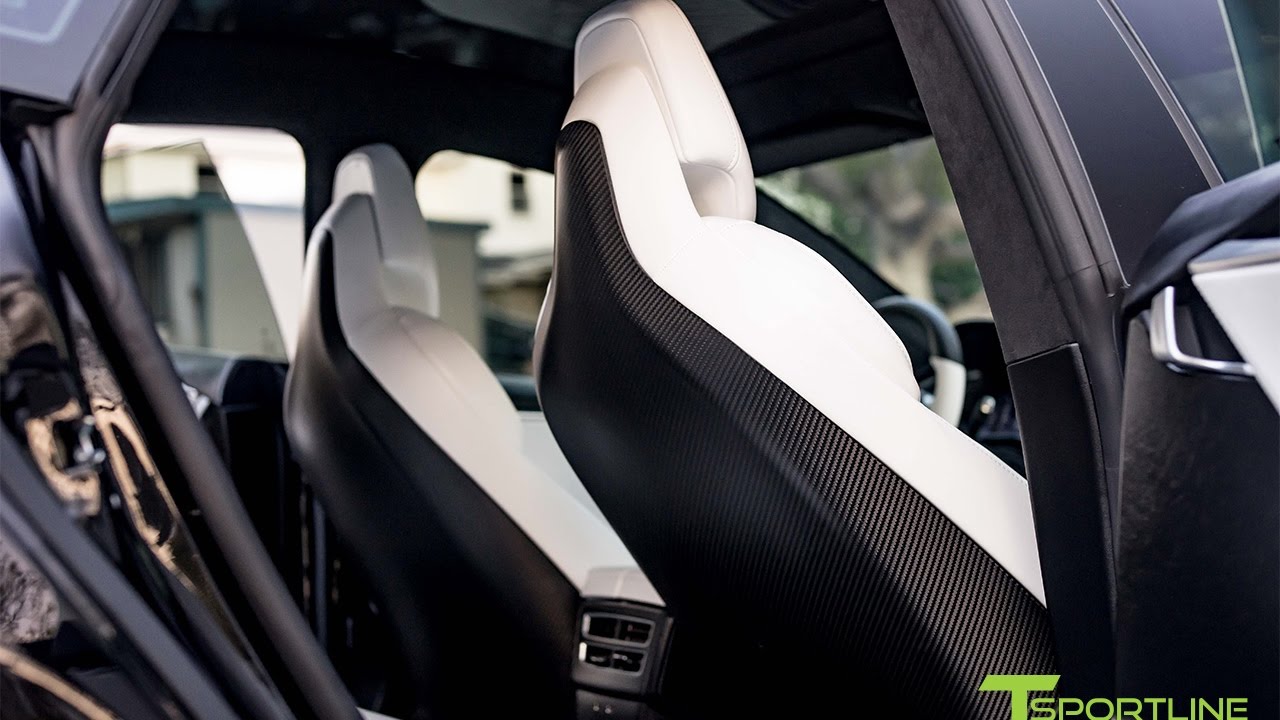 How To Install A Tesla Model S Carbon Fiber Seatback Cover