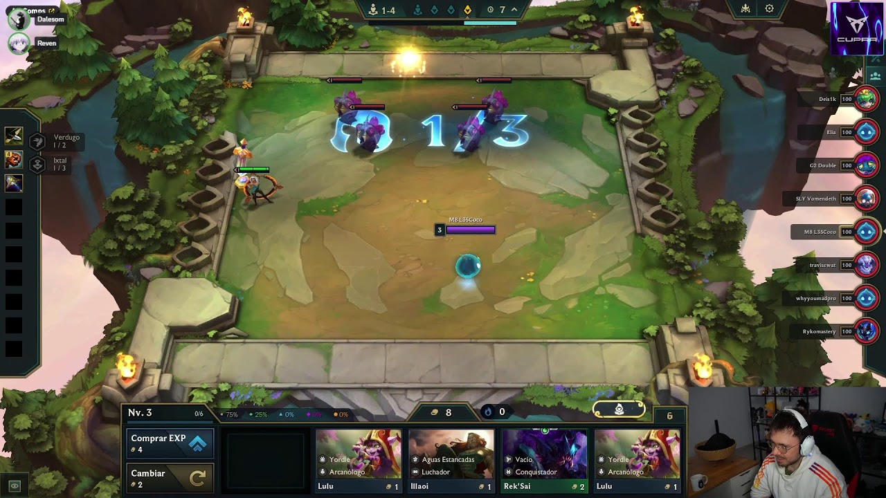 15:00 FINAL EUROPEA🏆El TOP 5 se clasifica al MUNDIAL😈27-28-29 Marzo Juego el MUNDIAL de TFT