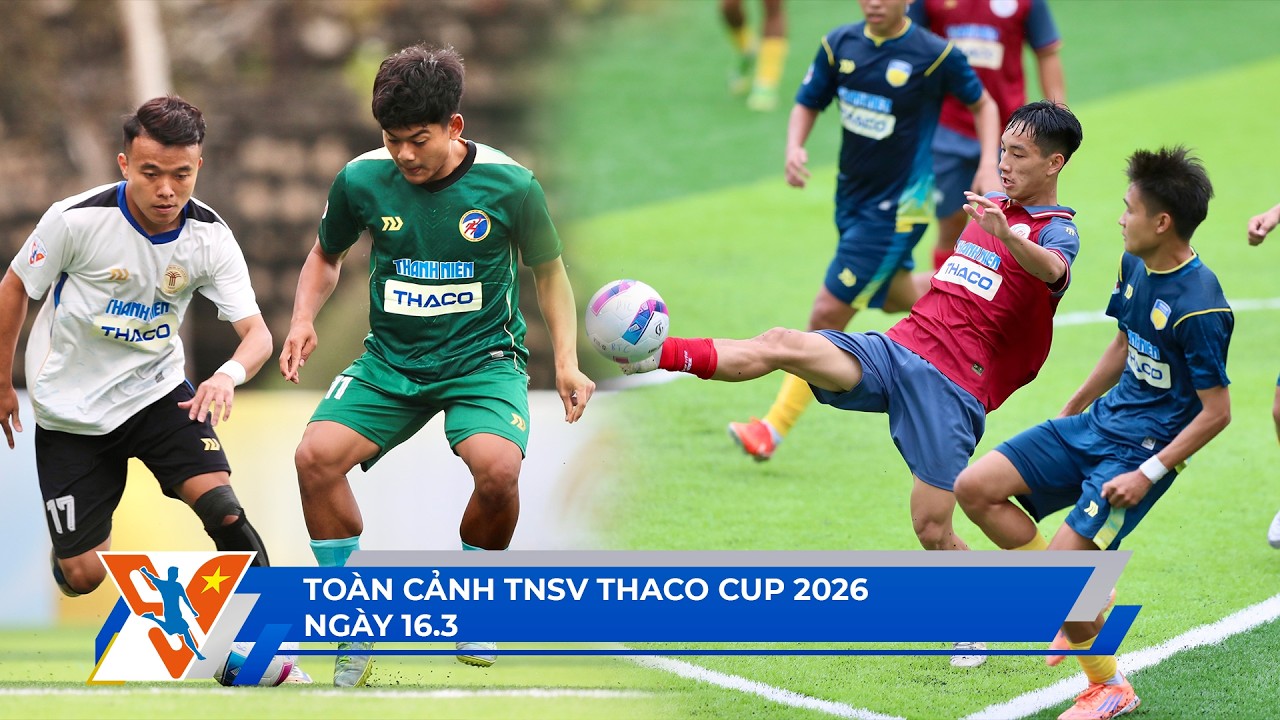 TNSV THACO Cup 16.3: Chiếc áo 'vía' của CR7 HUTECH | Lịch thi đấu tứ kết gay cấn