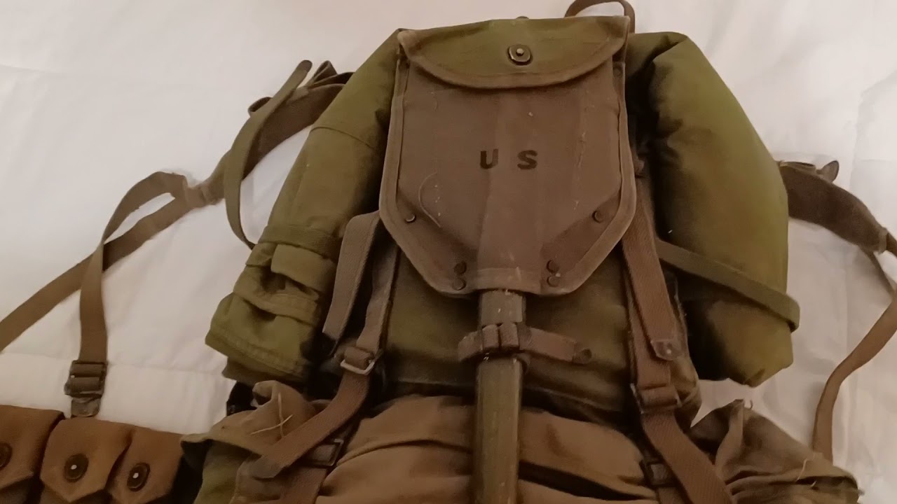 korean war us army field gear
