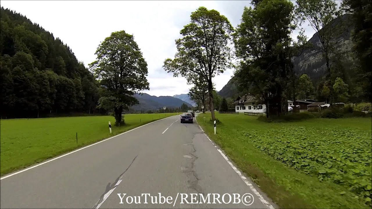Driving From Linderhof Castle To Oberammergau, Germany