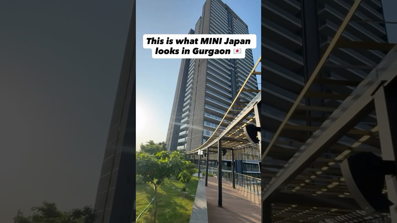 Mini Japan in Gurgaon | Krisumi Waterfall Residences | Sector 36A #realestate